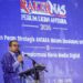 Kepala Bakom Muhammad Qodari menyampaikan arahan saat acara Rapat Kerja Nasional (Rakernas) 2026 PERUM LKBN ANTARA, di Yogyakarta yang berlangsung Rabu-Jumat (3-5/6/2026). ANTARA/Rahid Putra Laksana