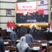 Suasana rapat paripurna DPRD Berama Bupati Jember Muhammad Fawait