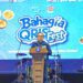 Kepala Perwakilan BI Gorontalo, Bambang Satya Permana, saat peluncuran layanan QRIS Tap pada merchant kuliner, Sabtu (18/7/2026) di GOR David Toni, Limboto. (Humas BI Gorontalo)