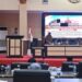 Bupati Boalemo, Rum Pagau, memberikan sambutan Ranperda APBD 2025. (Prokopim Boalemo)