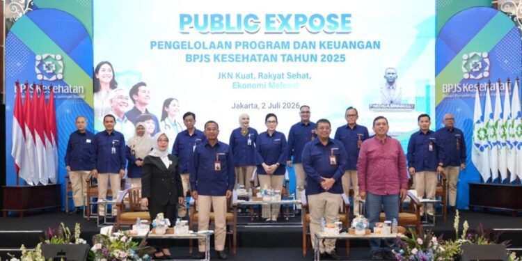 Public Expose Laporan Pengelolaan Program dan Laporan Keuangan BPJS Kesehatan Tahun 2025 di Jakarta, Kamis (2/7/2026). (Foto: Dok/Humas BPJS Kesehatan Cabang Pamekasan)