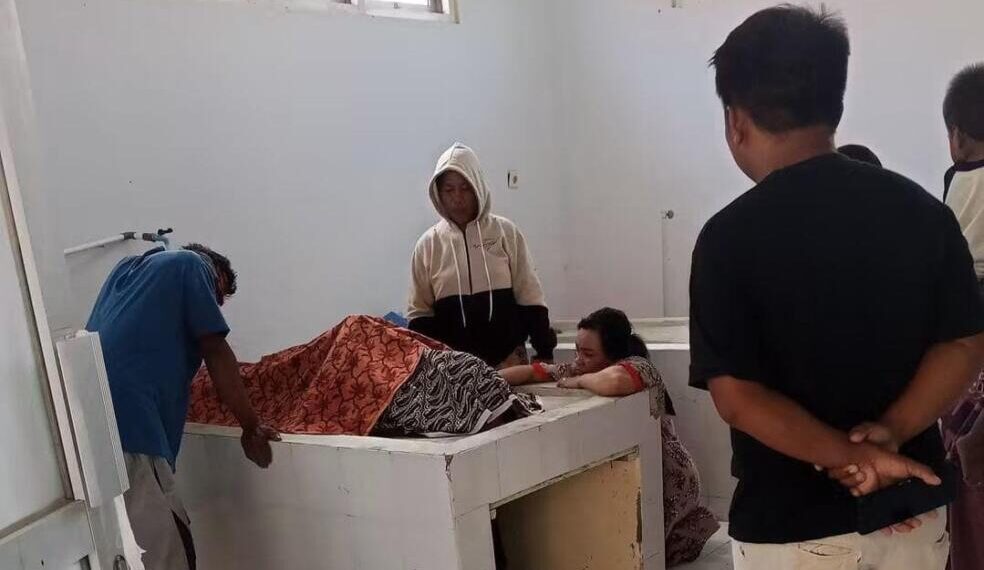 Korban saat berada di RS Bumi Panua Pohuwato, (Istimewa)