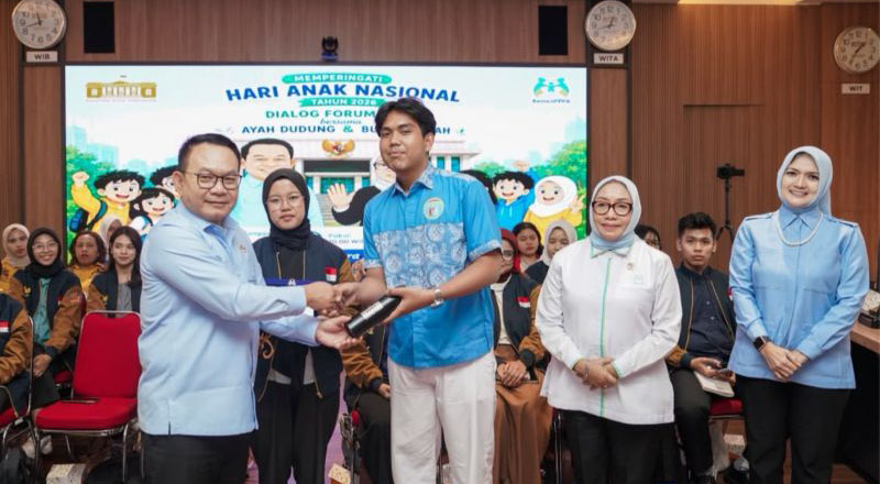 Kantor Staf Presiden bersama Kementerian Pemberdayaan Perempuan dan Perlindungan Anak (PPPA) menggelar dialog interaktif bersama perwakilan Forum Anak Nasional (FAN) dan Forum Anak Daerah (FAD) Wilayah Jabodetabek di Gedung Bina Graha, Kompleks Istana Kepresidenan, Jakarta, Rabu (22/7/2026). (ANTARA/HO-KSP)