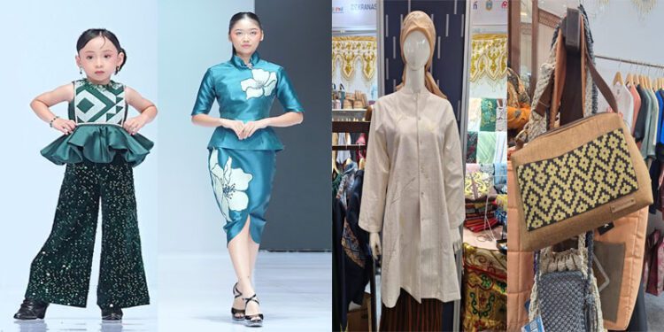 Karawo tak hanya tampil sebagai busana di atas runway Indonesia Fashion Week 2026. Dari gaun modern, busana muslim, hingga tas dan aksesori, sulaman khas Gorontalo menjelma dalam beragam karya hasil inovasi empat UMKM binaan Bank Indonesia Provinsi Gorontalo.
