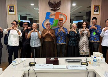 Rombongan Komisi I DPRD Provinsi Gorontalo saat melakukan kunjungan kerja ke BPS RI.