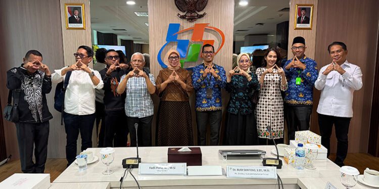 Rombongan Komisi I DPRD Provinsi Gorontalo saat melakukan kunjungan kerja ke BPS RI.
