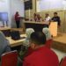 Sekretaris Daerah Bone Bolango, Iwan Mustapa, saat membuka kegiatan Penyusunan Kebutuhan Jabatan Fungsional Analis Sumber Daya Manusia Aparatur (SDMA) Tahun 2026 di Aula Tolopani Bappeda Litbang Bone Bolango, Kamis (9/7/2026). (Foto Indra/Gopos)