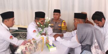 Proses Isbat Nikah dan Sunatan massal di Polsek Wonosari, Senin (06/07/2026) (Istimewa)