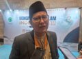 Wakil Ketua Umum MUI Muhammad Cholil Nafis di sela-sela kegiatan Kongres Umat Islam Indonesia (KUII) ke-8 di Jakarta, Jumat (24/7/2026). ANTARA/Sean Filo Muhamad