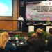 Sekda Iwan Mustapa saat membuka Rapat Koordinasi Lintas Sektor Pencegahan Perkawinan Anak, Pekerja Anak dan Anak Tidak Sekolah (ATS) yang dirangkaikan dengan Penenandatanganan Perjanjian Kerjasama antara Pengadilan Agama Suwawa dan Dinas Sosial P3APPKB tentang Perlindungan dan Pemenuhan Hak Perempuan dan Anak tingkat Kabupaten Bone Bolango Tahun 2026 di Grand Q Hotel Kota Gorontalo, Kamis (2/7/2026). (Foto Indra/Gopos)