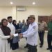 Sekretaris Daerah Bone Bolango saat melepas kafilah Bone Bolango di Ruang Lupa Lelah Kantor Bupati, Jumat (3/7/2026) yang akan berlomba pada Musabaqah Tilawatil Qur'an (MTQ) ke-12 tingkat Provinsi Gorontalo. (Foto Indra/Gopos)