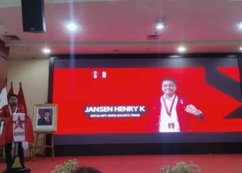 Jansen Henry Kurniawan Ketua DPC GMNI Jakarta Timur