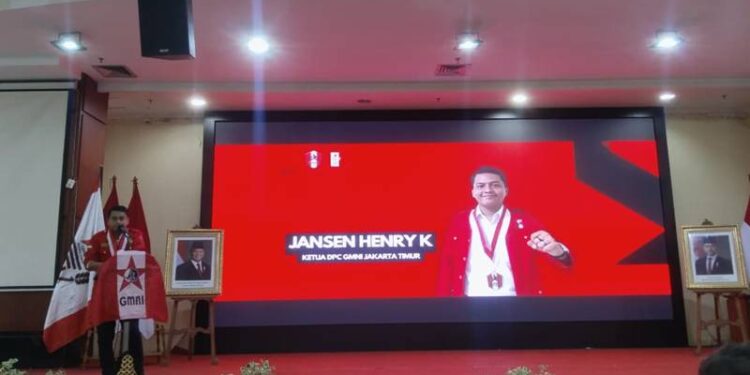 Jansen Henry Kurniawan Ketua DPC GMNI Jakarta Timur