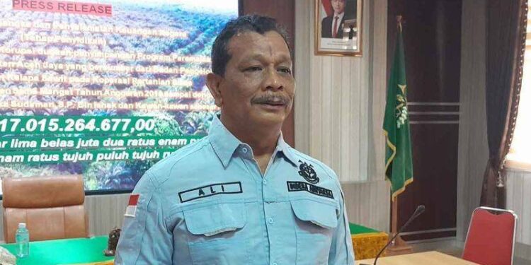 Kepala Seksi Penerangan Hukum dan Humas Kejati Aceh Ali Rasab Lubis. ANTARA/M Haris SA