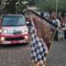 Bupati Jember Muhammad fawait saat melepaskan 50 Armada Home Care