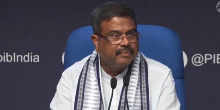 Menteri Pendidikan India Dharmendra Pradhan