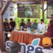 Bupati Jember Muhammad Fawait saat dialog interaktif bersama para petani di Desa Jatisari, Kecamatan Jenggawah, Selasa (26/7/2026).