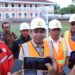 Bupati Jember Muhammad fawait saat diwawancarai media usai tinjau Sekolah Rakyat