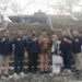 Dua mahasiswa UIN Sultan Amai Gorontalo bersama Rektor UIN Banten, Moh. Ishom.(istimewa)