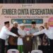 Bupati Jember Muhammad Fawait saat launching Jember cinta kesehatan.