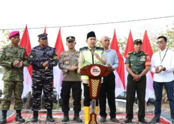 Bupati Jember Muhammad fawait saat menyampaikan rencan Pembangaun Jalur Lintas Selatan (JLS) di Pro Gus'e Update