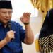 Gubernur Gorontalo, Gusnar Ismail, bersama Wakil Gubernur Gorontalo, Idah Syahidah Rusli Habibie.