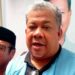 Wakil Ketua Umum Partai Gelora Fahri Hamzah dikonfirmasi wartawan usai acara konsolidasi dan silaturahmi relawan Prabowo-Gibran di Posko Tim Kampanye Daerah (TKD) Prabowo-Gibran di Kota Mataram, Nusa Tenggara Barat (NTB), Selasa (16/1/2024). ANTARA/Nur Imansyah