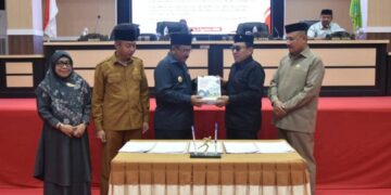 Penandatanganan KUA dan PPAS APBD Boalemo tahun 2026, (Prokopim Boalemo)