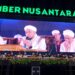 Gus Fawai bersama KHR.Ahmad Azaim Ibrahimy dalam kegiatan Jember Berselawat.