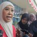 Menteri Komunikasi dan Digital Meutya Hafid dalam wawancara cegat di Kantor Kementerian Komunikasi dan Digital, Jakarta Pusat, Sabtu (28/8/2026). (ANTARA/Livia Kristianti)