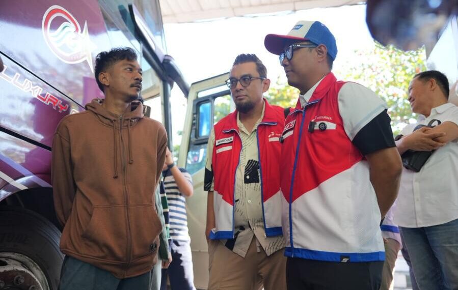 PT Pertamina Patra Niaga Regional Sulawesi bersama DPD Hiswana Migas Wilayah VII Sulawesi meninjau langsung sejumlah SPBU di Kota Makassar, Minggu (2/8/2026) untuk memastikan kondisi stok Biosolar di SPBU tetap tersedia dan distribusi berjalan sesuai rencana.