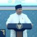 Presiden Prabowo Subianto memberikan sambutan pada penutupan Muktamar Ke-35 NU di Jombang, Jawa Timur, Senin (31/8/2026). ANTARA/HO-BPMI Sekretariat Presiden