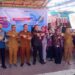 Kunjungan BI, BSG, BRI, dan Bank Muamalat dalam rangka Roadshow PASAR PASIARI di Pasar Kayubulan, Kecamatan Limboto, Kabupaten Gorontalo, Selasa (11/8/2026). (F. Humas)