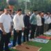 Suasana salat istisqa Pemerintah Kabupaten Gorontalo. (F. Istimewa)
