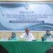 Bupati Bone Bolango, Ismet Mile saat menghadiri Sosisalisasi Hasil Rakernas X PKK Tahun 2025 bagi T.P PKK Kabupaten, Kecamatan, Desa dan Kelurahan oleh T.P PKK Provinsi Gorontalo di Aula Bappeda Litbang Bone Bolango, Kamis (26/8/2026).