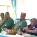 Ruwaida Mile saat menghadiri Bimbingan Teknis (Bimtek) Peningkatan Kapasitas bagi Pengurus Posyandu Desa Tingkat Kabupaten Bone Bolango Tahun 2026 di Kantor Desa Boludawa, Kecamatan Suwawa, Kamis (27/8/2026). (Foto Firsa/Gopos)