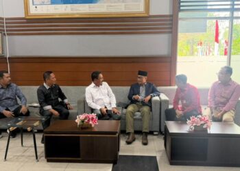 Bupati Boalemo, Rum Pagau, melakukan konsultasi dengan Kepala Badan Kepegawaian Negara (BKN) Pusat, Prof. Zudan Arif Fachrullah, (Istimewa)