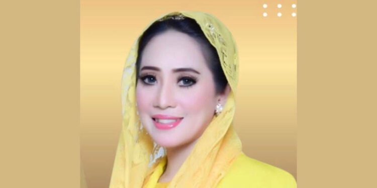 Wakil Ketua Bidang Media dan Penggalangan Opini DPD I Golkar Gorontalo, Yeyen Sidiki, yang juga Anggota DPRD Provinsi Gorontalo.