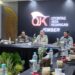 Bupati Jember Muhammad fawait berama kepala OJK dan Kepala BI Jember