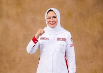 Ketua Srikandi Jaga Desa ABPENAS Kabupaten Gorontalo, Maryam Sofyan Puhi.