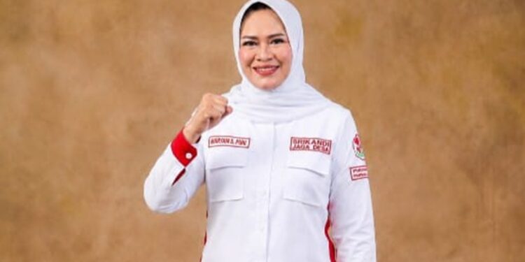 Ketua Srikandi Jaga Desa ABPENAS Kabupaten Gorontalo, Maryam Sofyan Puhi.