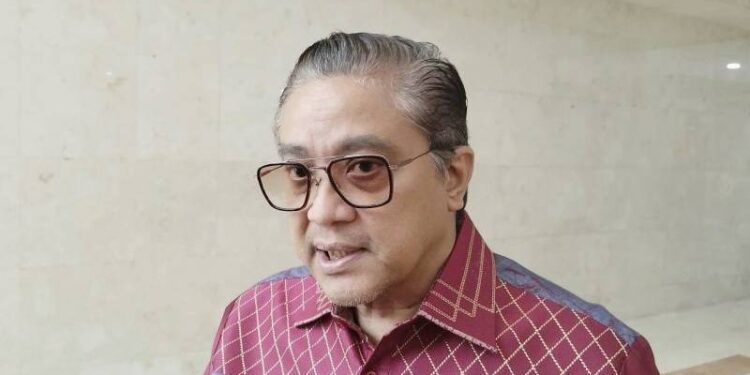 Wakil Ketua Komisi II DPR RI Dede Yusuf saat memberi keterangan di kompleks parlemen, Jakarta, Kamis (24/9/2026). (ANTARA/Bagus Ahmad Rizaldi)