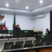Afandy Laya, alias Haji Pepen menghadiri sidang secara daring.