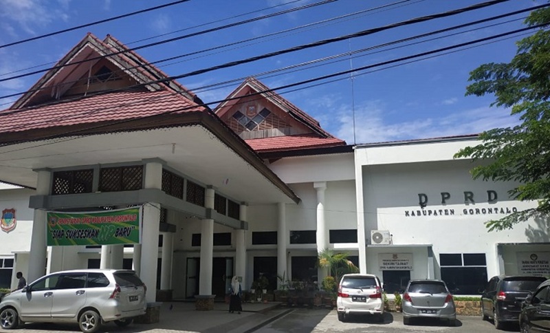 Ilustrasi Kantor DPRD Kabupaten Gorontalo.(F. Dulohupa.id/istimewa)