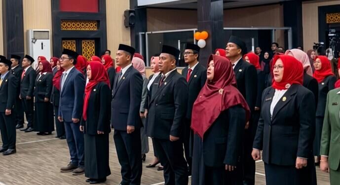 Pelantikan sejumlah Kepala Sekolah di Kota Gorontalo yang dilaksanakan beberapa bulan kemarin