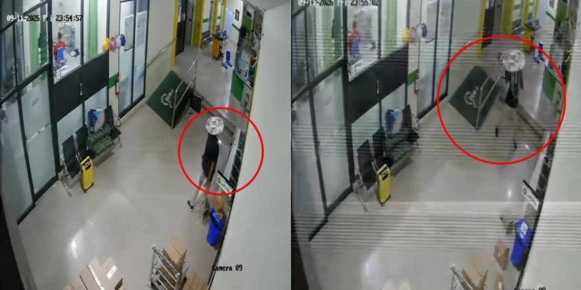 Rekaman CCTV.