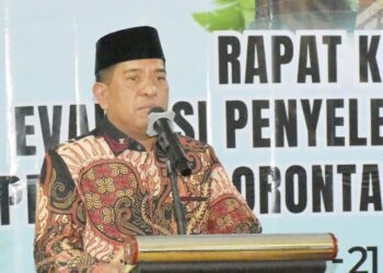 Kepala Kanwil Kemenhaj Provinsi Gorontalo, Mansur Basir.