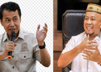 Manaf Hamzah (kiri), Hamzah Idrus (kanan)