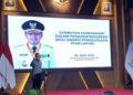 Wakil Menteri Dalam Negeri (Wamendagri) Bima Arya Sugiarto memberikan sambutan dalam penandatanganan nota kesepahaman sinergi pengelolaan SP4N-LAPOR! di Jakarta, Selasa (29/9/2026). ANTARA/Fianda Sjofjan Rassat
