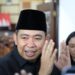 Bupati Jember Muhammad fawait usai mengikuti rapat paripurna DPRD kabupaten Jember